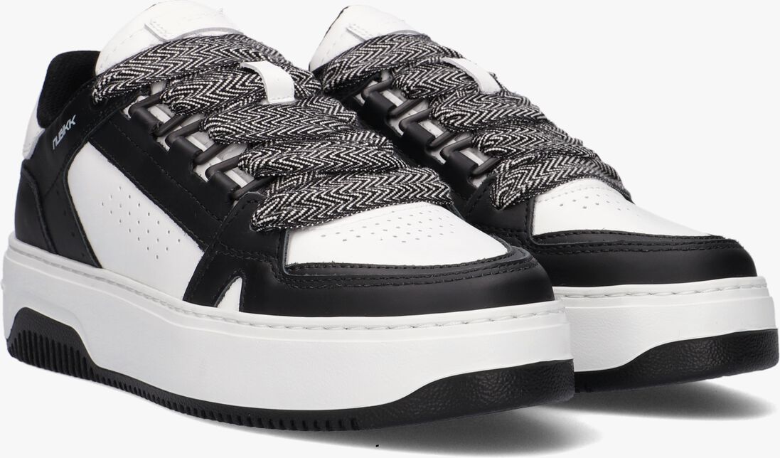 NUBIKK zwarte nubikk lage sneakers basket buxton