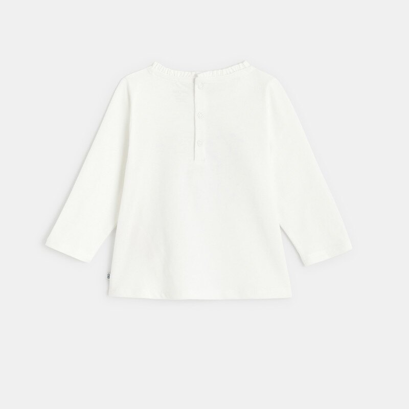 T-shirt fleuri Oslo bleu bébé fille Bleu