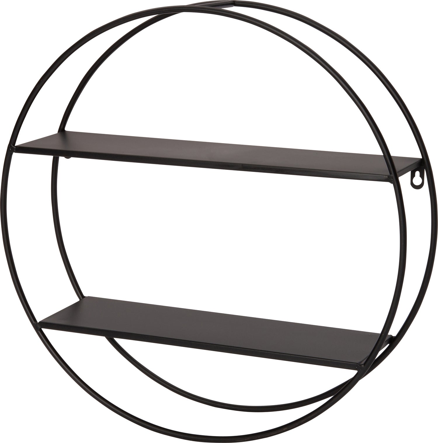 Intratuin wandrek Luke zwart 50 x 12 x 50 cm