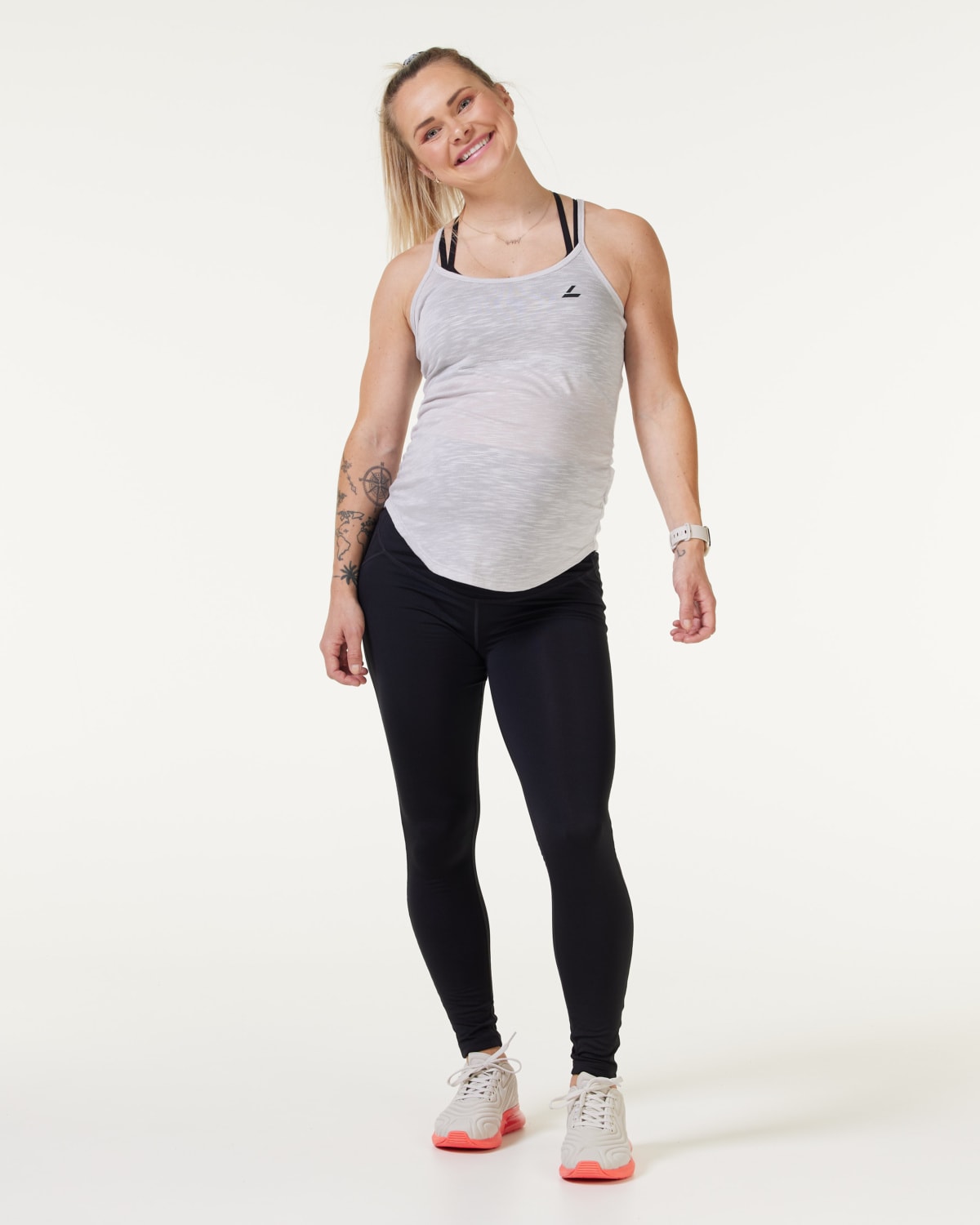 LEVITY Heather Mama Tights Black