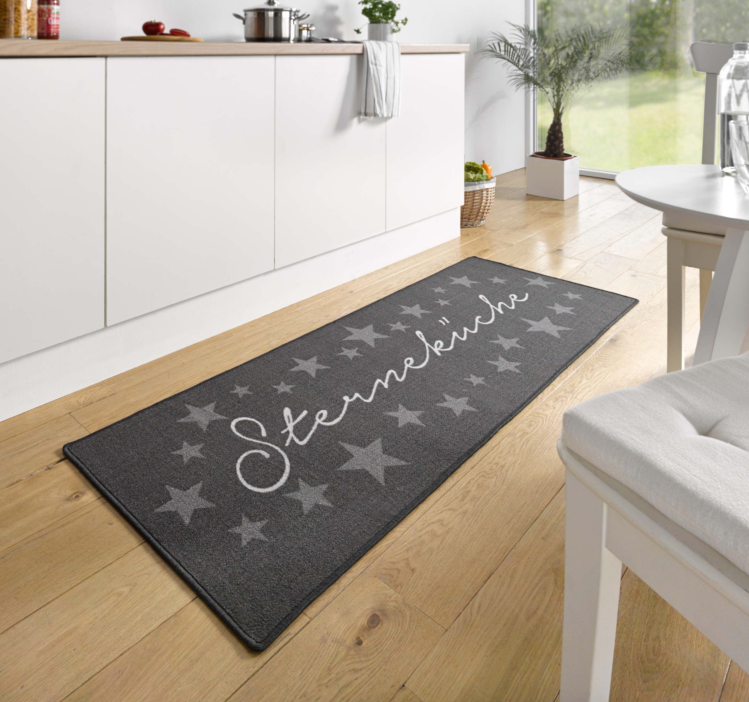 HANSE Home Küchenläufer »Sterneküche« rechteckig 8 mm Höhe Läufer, Rutschfest, Küchenteppich, Küche, Teppich, Pflegeleicht, Flur