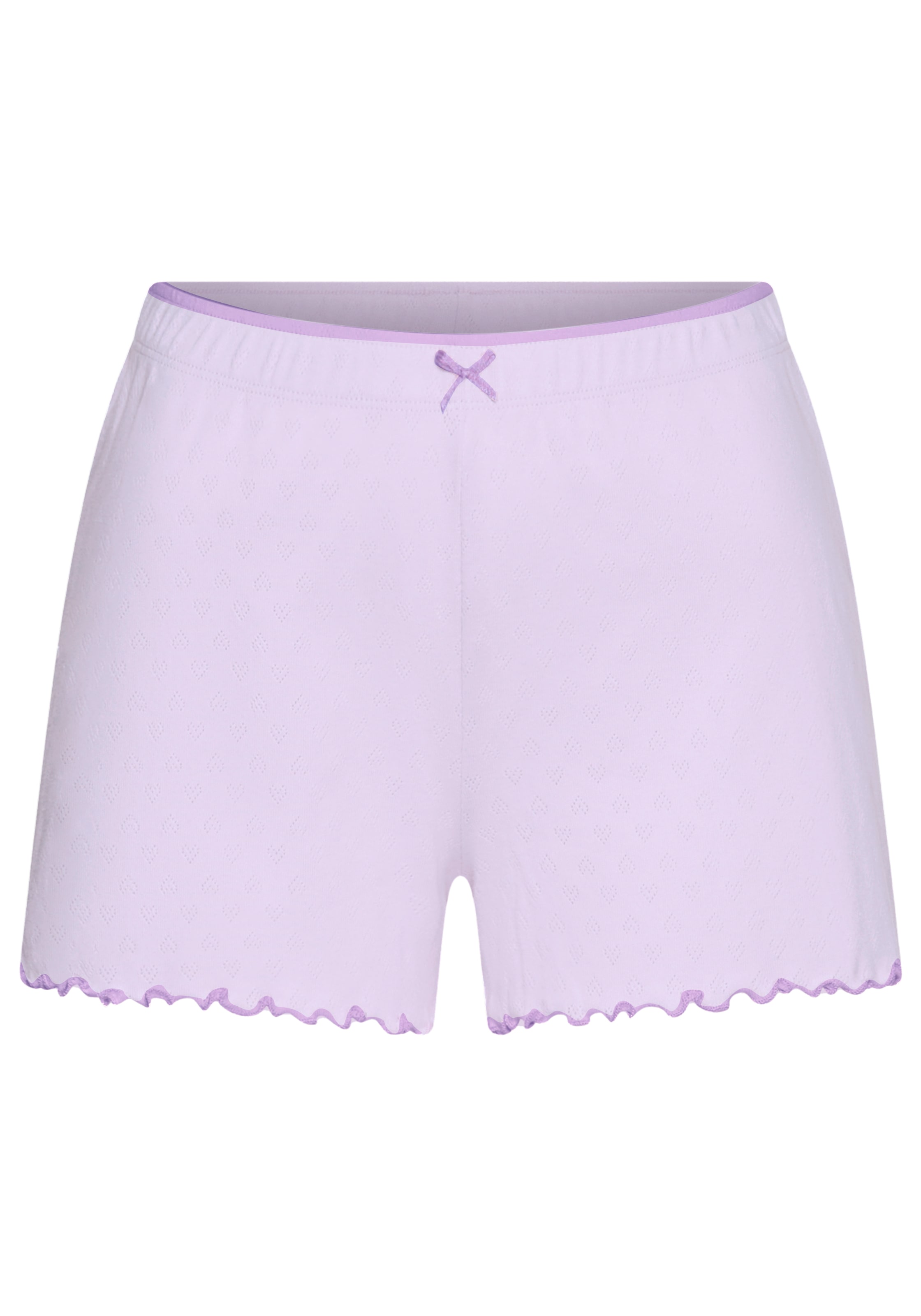 Vivance Dreams Shorty 3-teilig,  mit romantischem Ajourmuster
