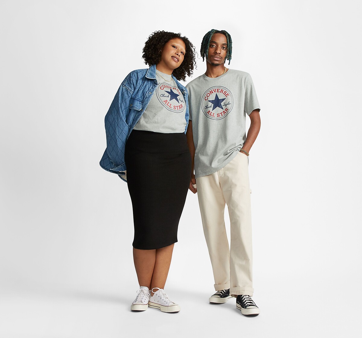 CONVERSE<br>Camiseta Chuck Patch de manga curta