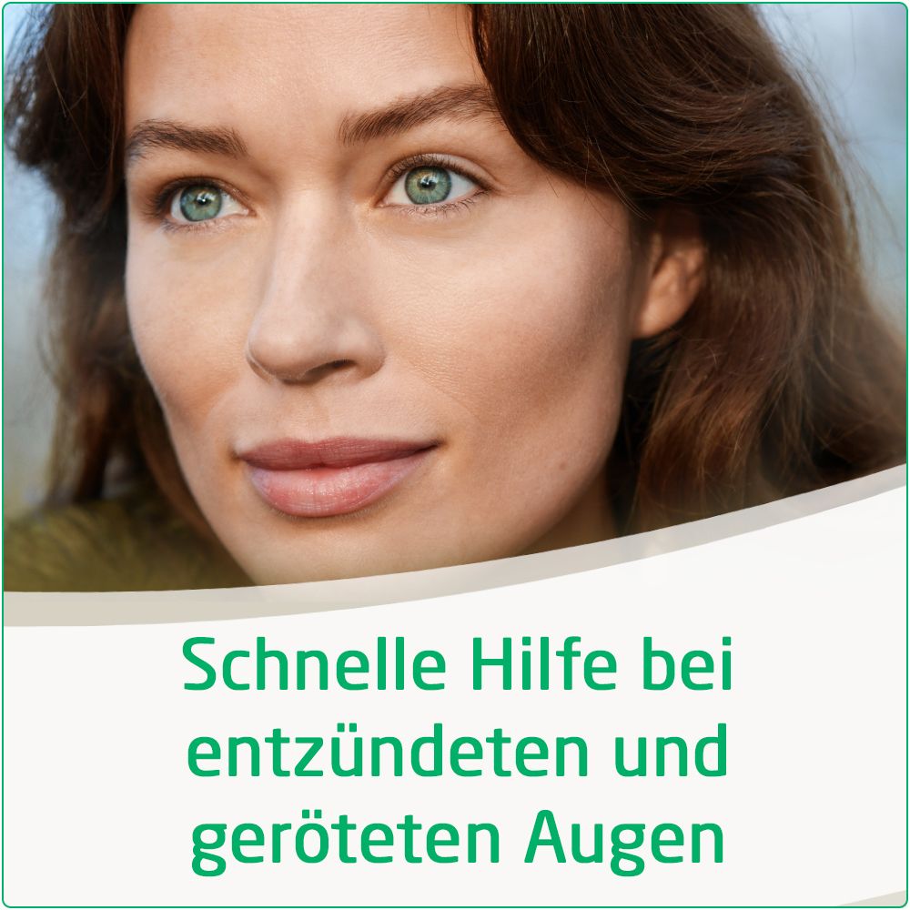 Visiodoron Euphrasia® Augentropfen - bei geröteten, gereizten & tränenden Augen einer Bindehautentzündung, bei Lidschwellung