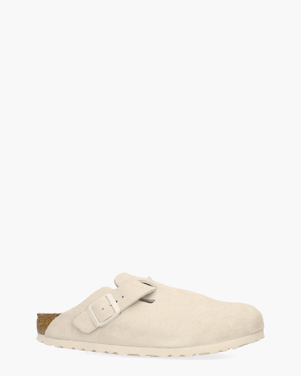 Birkenstock Boston Off-White Damesslippers
