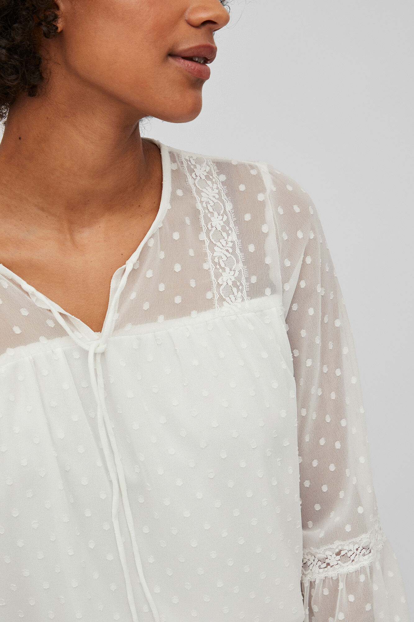 Blusa Villa Feather - Branca
