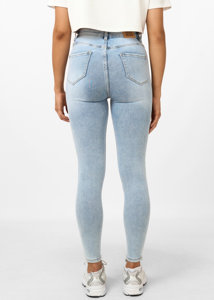 Skinny jeans sky blauw