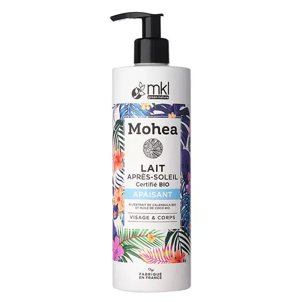 Leite Orgânico Calmante Pós-Sol Mohea da MKL Green Nature 400ml