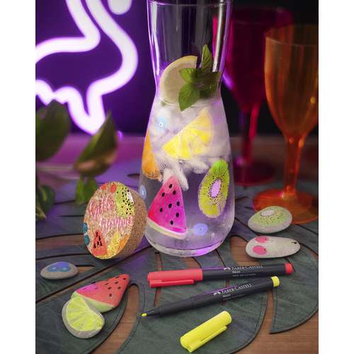 FABER-CASTELL Neon Marker, 6er Kartonetui