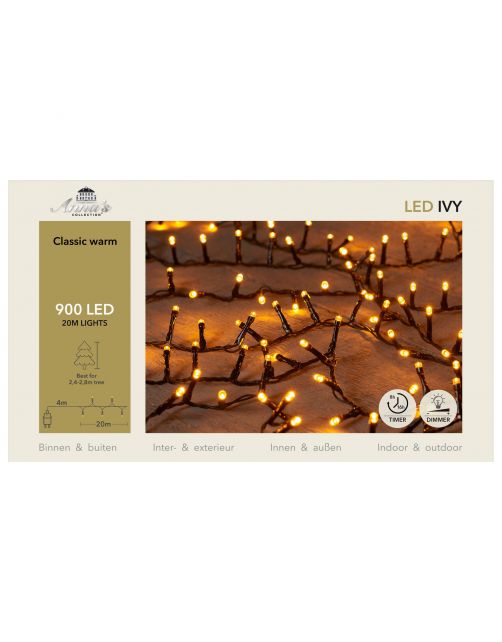 Anna's Collection Cluster Ivy Led - Verlichting - Classic Warm 700 Led