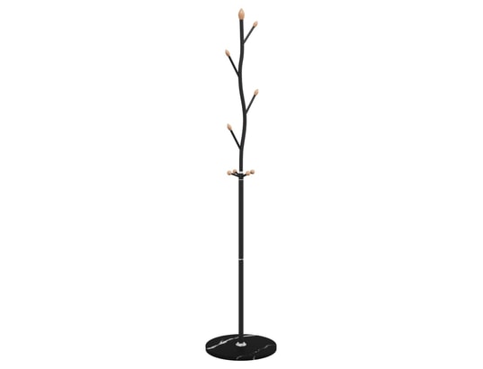 VIDAXL - Porte manteau Porte-manteau noir 177 cm fer enduit de poudre