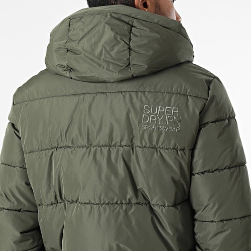 Doudoune Capuche Sports Puffer M5011827A Vert Kaki