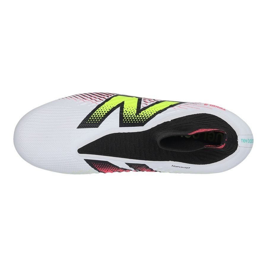 New Balance Tekela V4 Pro AG - Blanc/Violet/Jaune Fluo