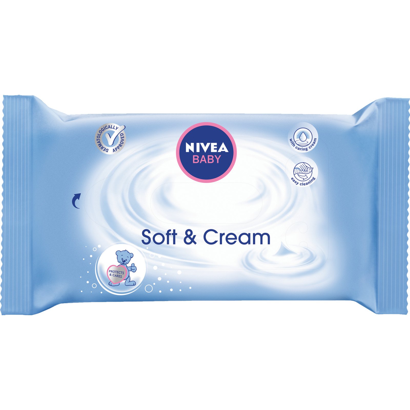 Nivea Baby Feuchttücher Soft + Cream 20 Stück