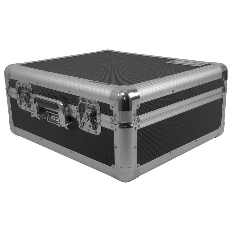 UDG Ultimate Pick Foam Flight Case Multi Turntable flightcase zilver platenspeler met plukschuim