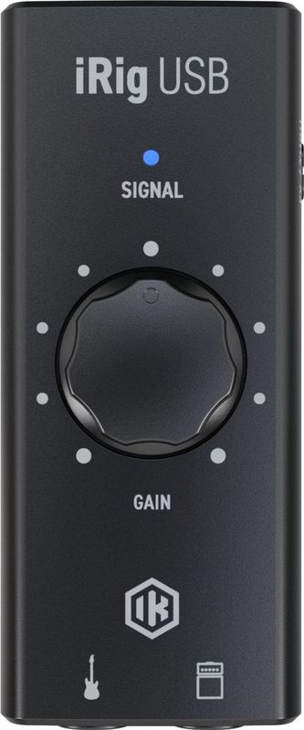 IK Multimedia - iRig USB - Audio-interface - Zwart - Universele gitaarinterface met USB-C