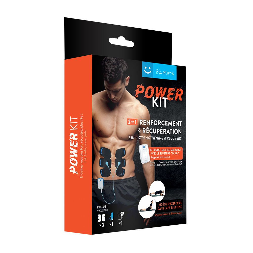 Bluetens KIT ABS - Bluepack ABS + Clip ceinture + Câble