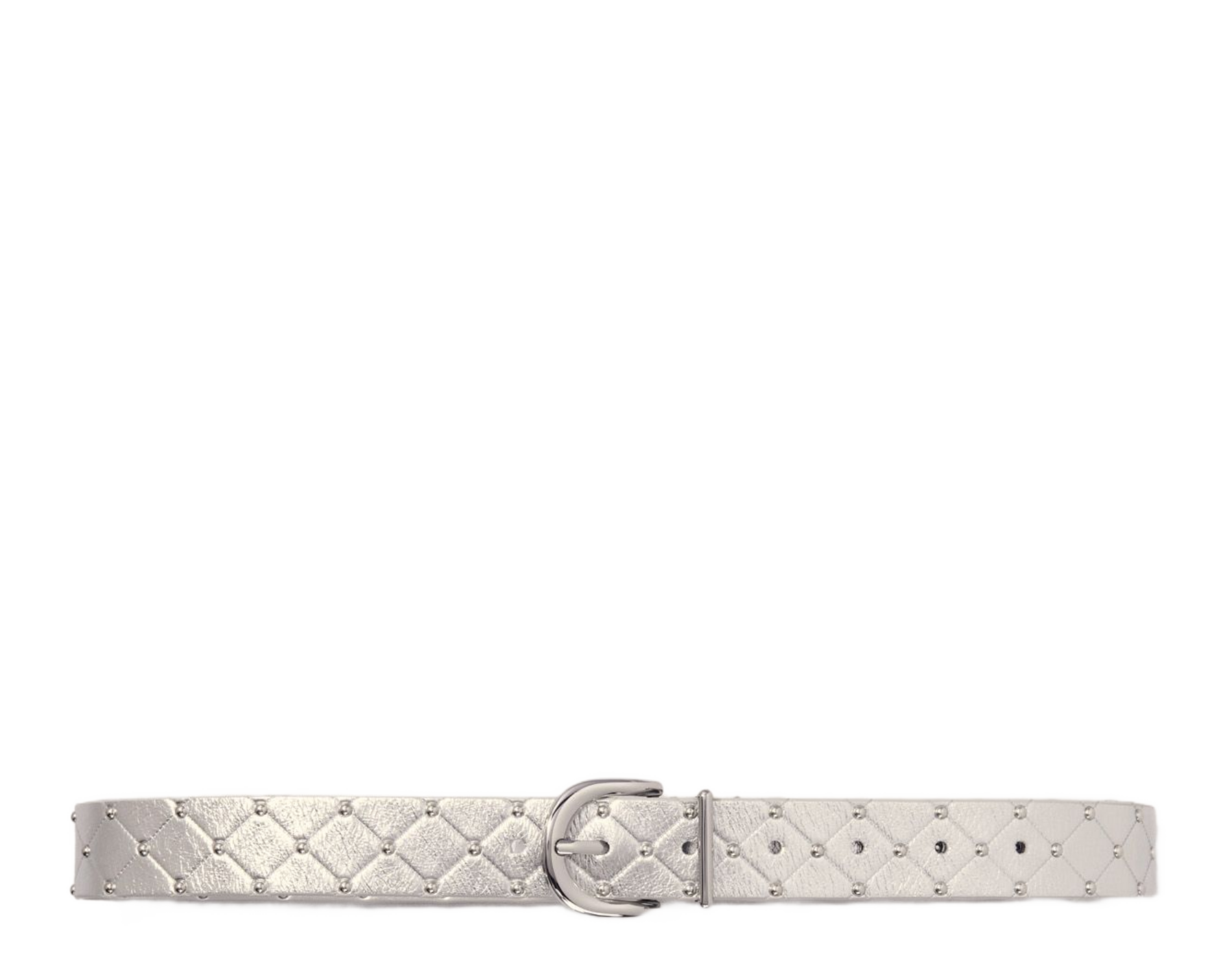 Ceinture en cuir | Argent