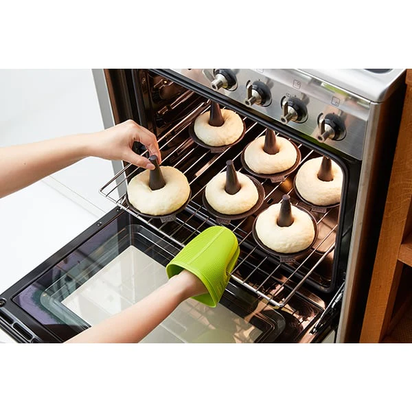 Set de 6 moules spécial bagel Lékué