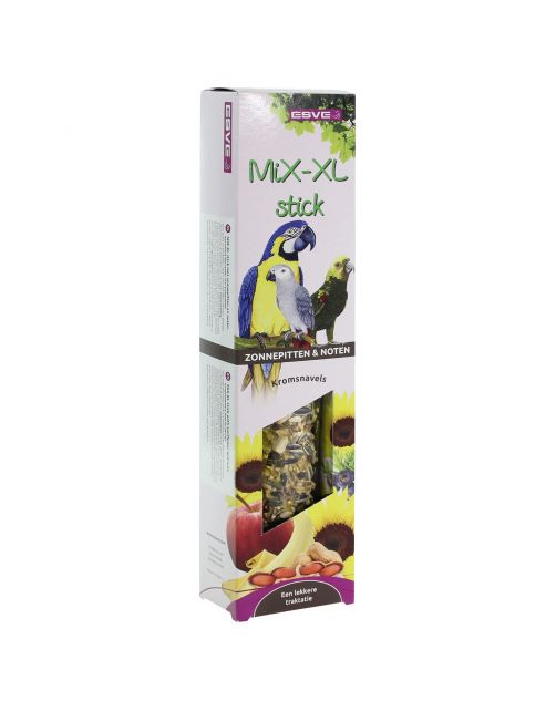 Esve Mix-Xl Stick Kromsnavel - Vogelsnack - Zonnebloem Noten per stuk