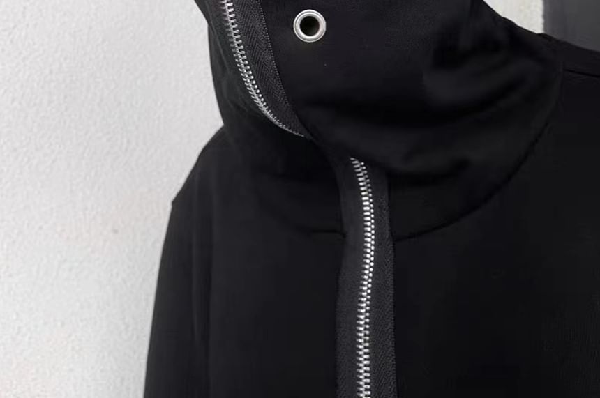 DragonRoad - Effen hoodie met rits