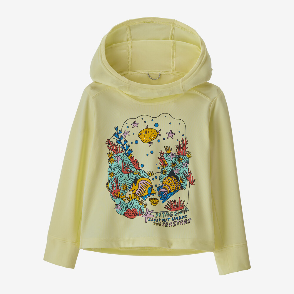 Baby Capilene Silkweight UPF Kapuzenpullover