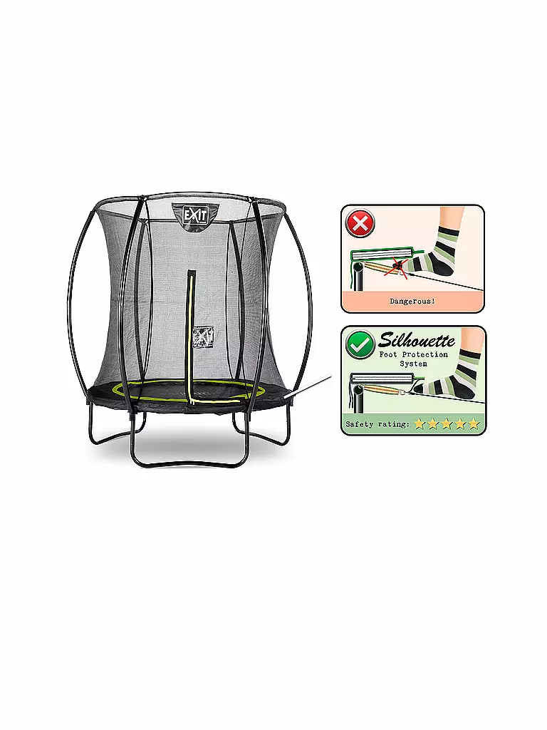 EXIT TOYS Silhouette Trampolin 183cm keine Farbe