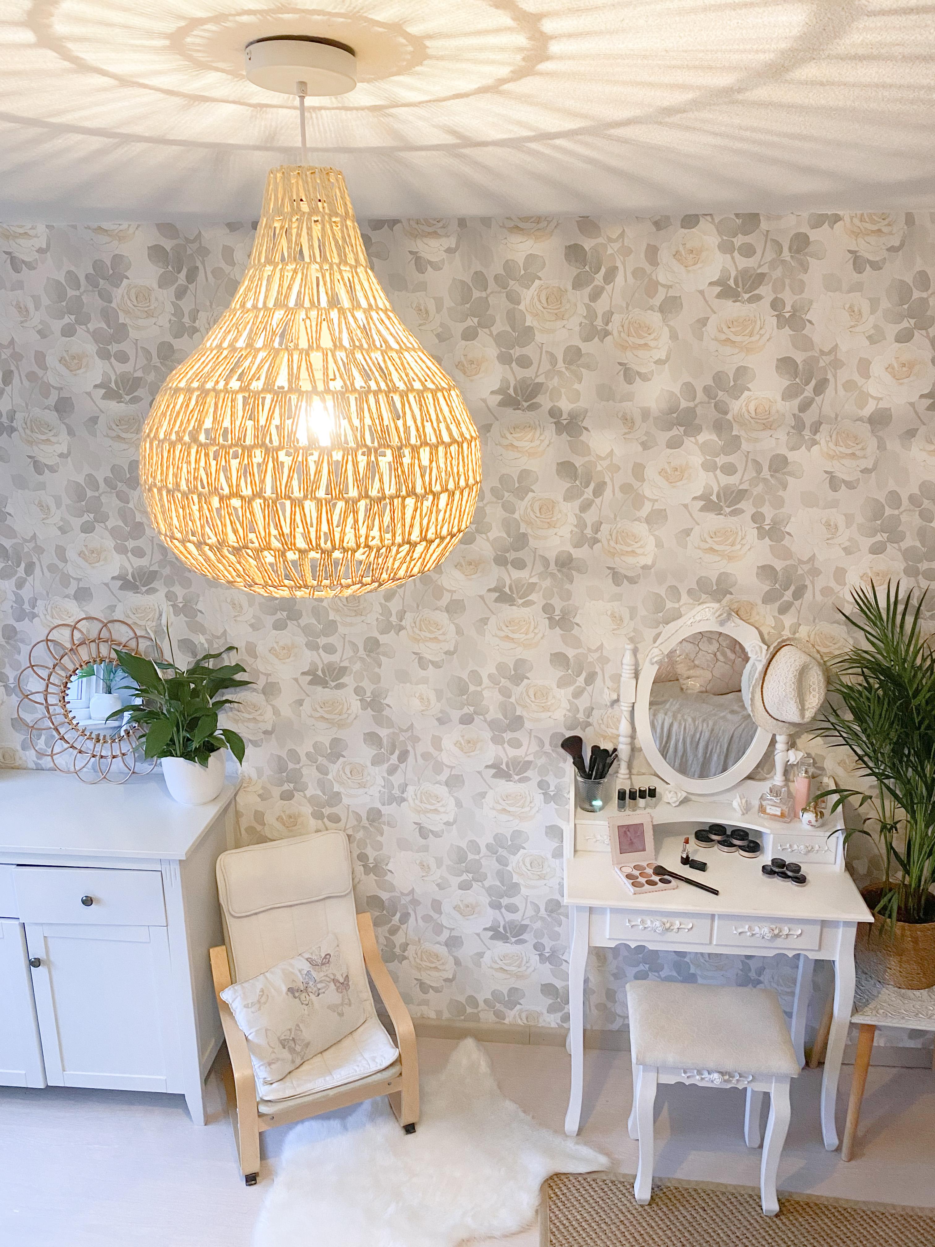 Hanglamp MOLOPO Papierkoord Zandbeige