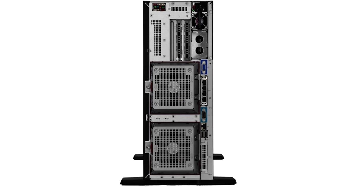 Hewlett Packard EnterpriseProLiant ML350 Gen11 (P71671-425) serversysteem  (Zwart | Xeon Silver 4510 | 64 GB | 2x 960 GB SSD)