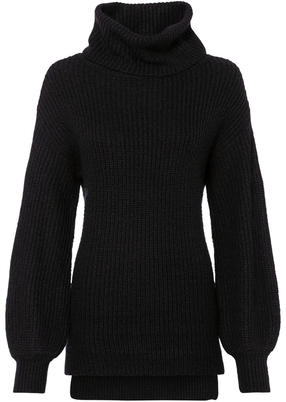 Pull col roulé