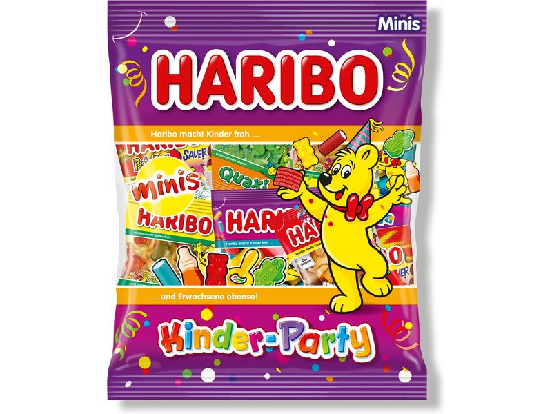 Haribo Gummibonbons Haribo Kinder-Party 250 g Süsse Fruchtgummis