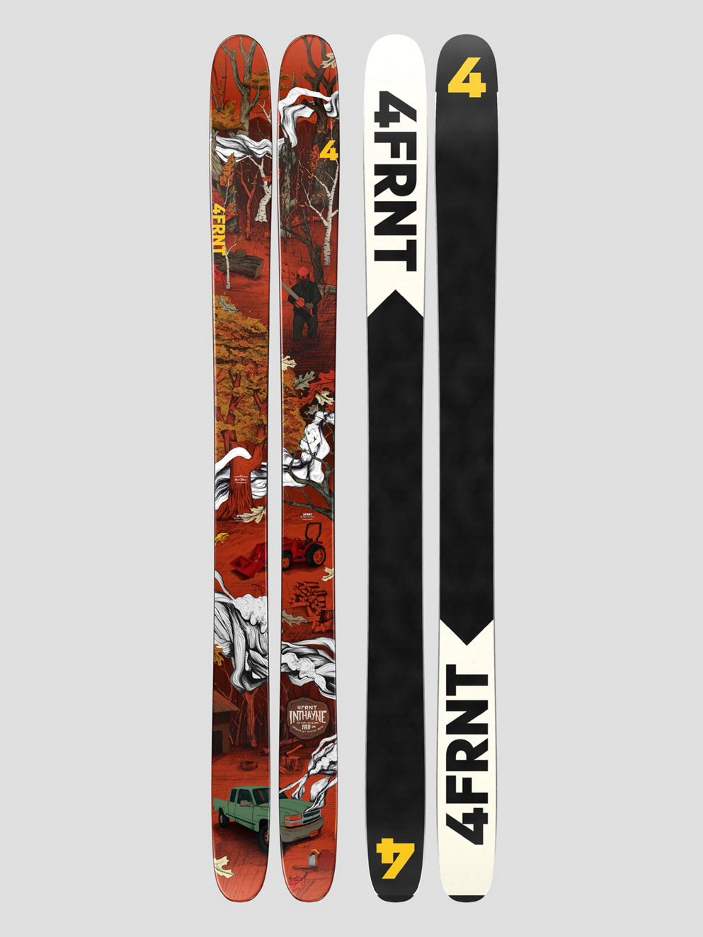 4FRNT Ski InThayne 2024 Skis uni