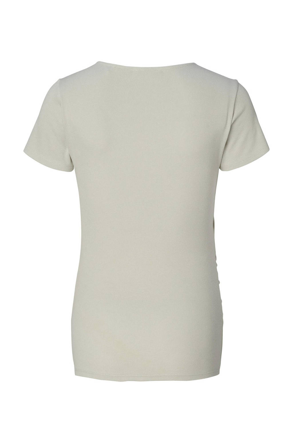 Noppies ribgebreid zwangerschapsshirt Sanson lichtgroen