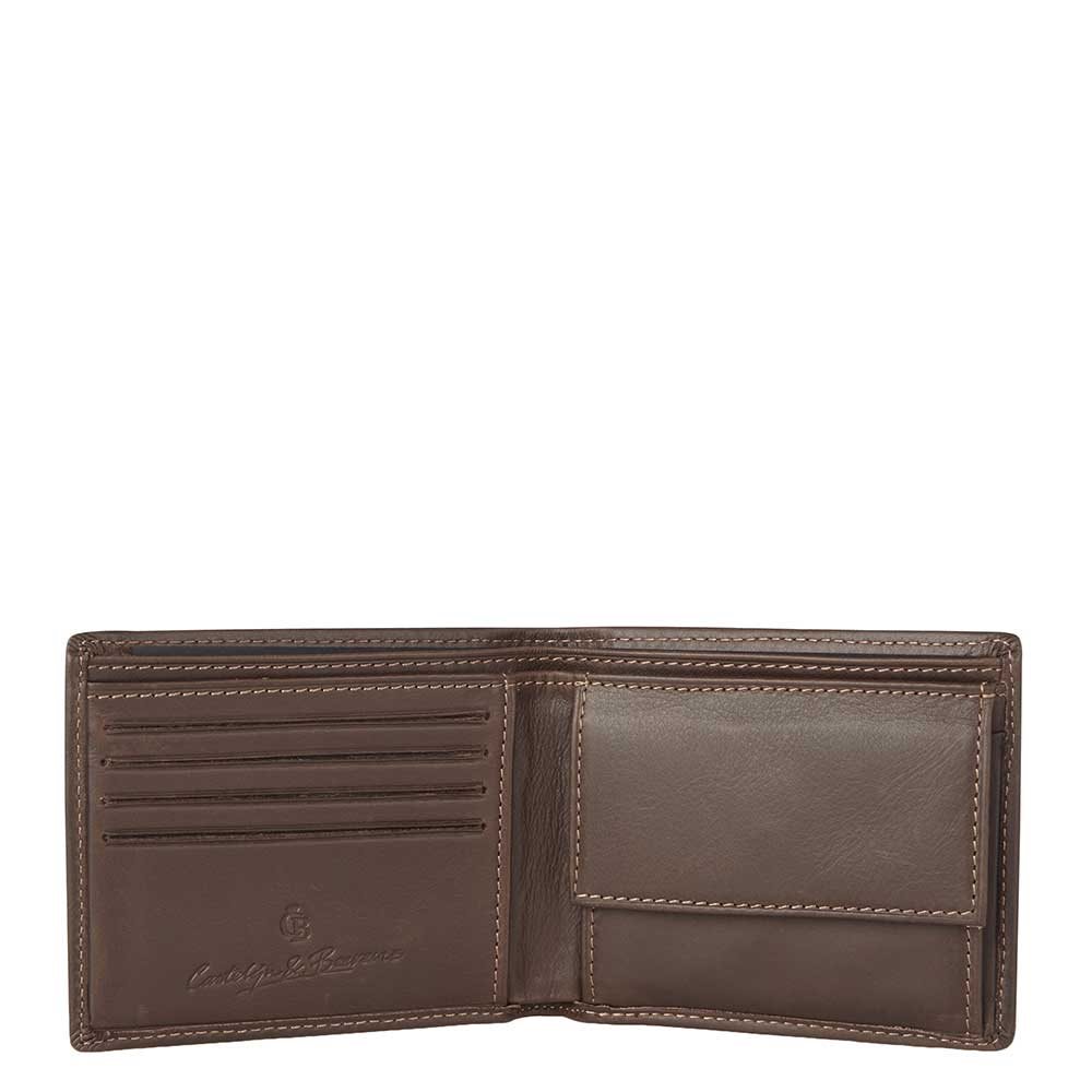 Castelijn & Beerens Canyon Billfold 8 Creditcards mokka