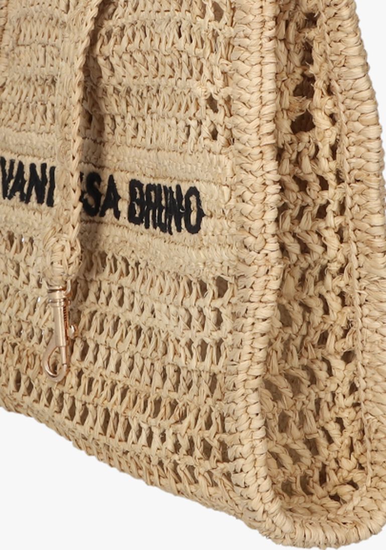 beige vanessa bruno handtas panier pm
