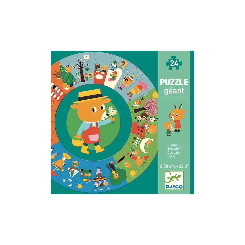 Puzzle Geant - L’année