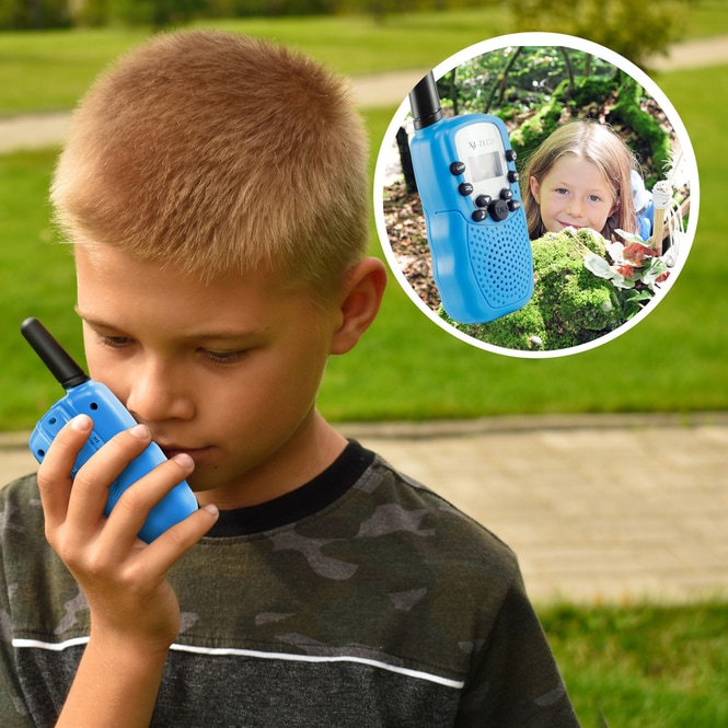Walkie Talkie 2er Set - blau