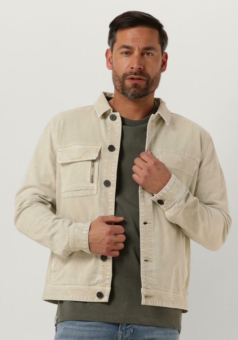 PME LEGEND beige pme legend jack denim jacket natural denim jacket
