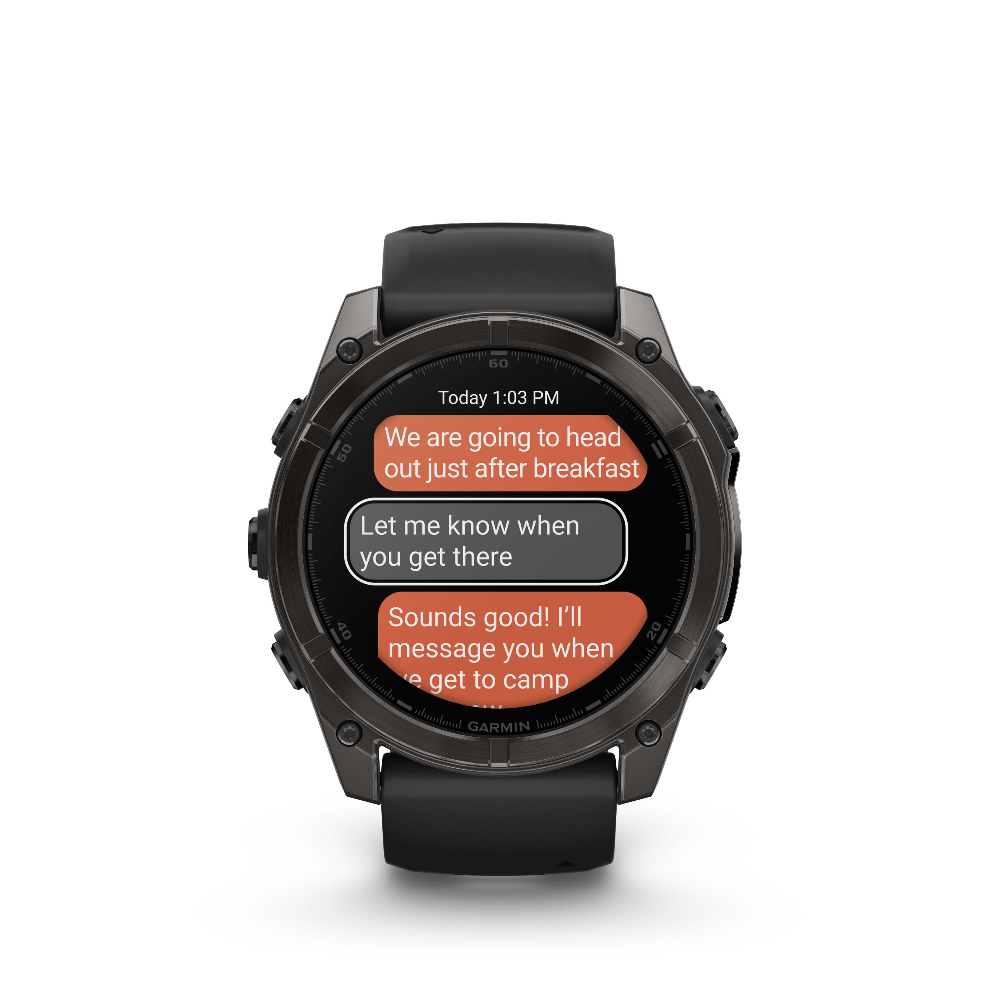 Garmin Fenix 8 43mm Amoled Sapphire Carbon Gray/Black