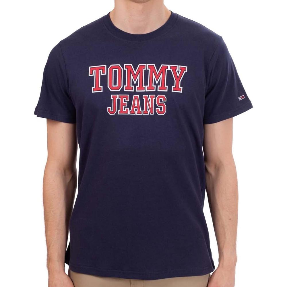 Tommy Hilfiger T-shirt Marine Homme Tommy Hilfiger Essential 405