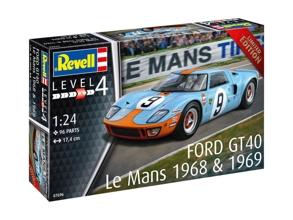 Revell Ford GT 40 Le Mans 1968