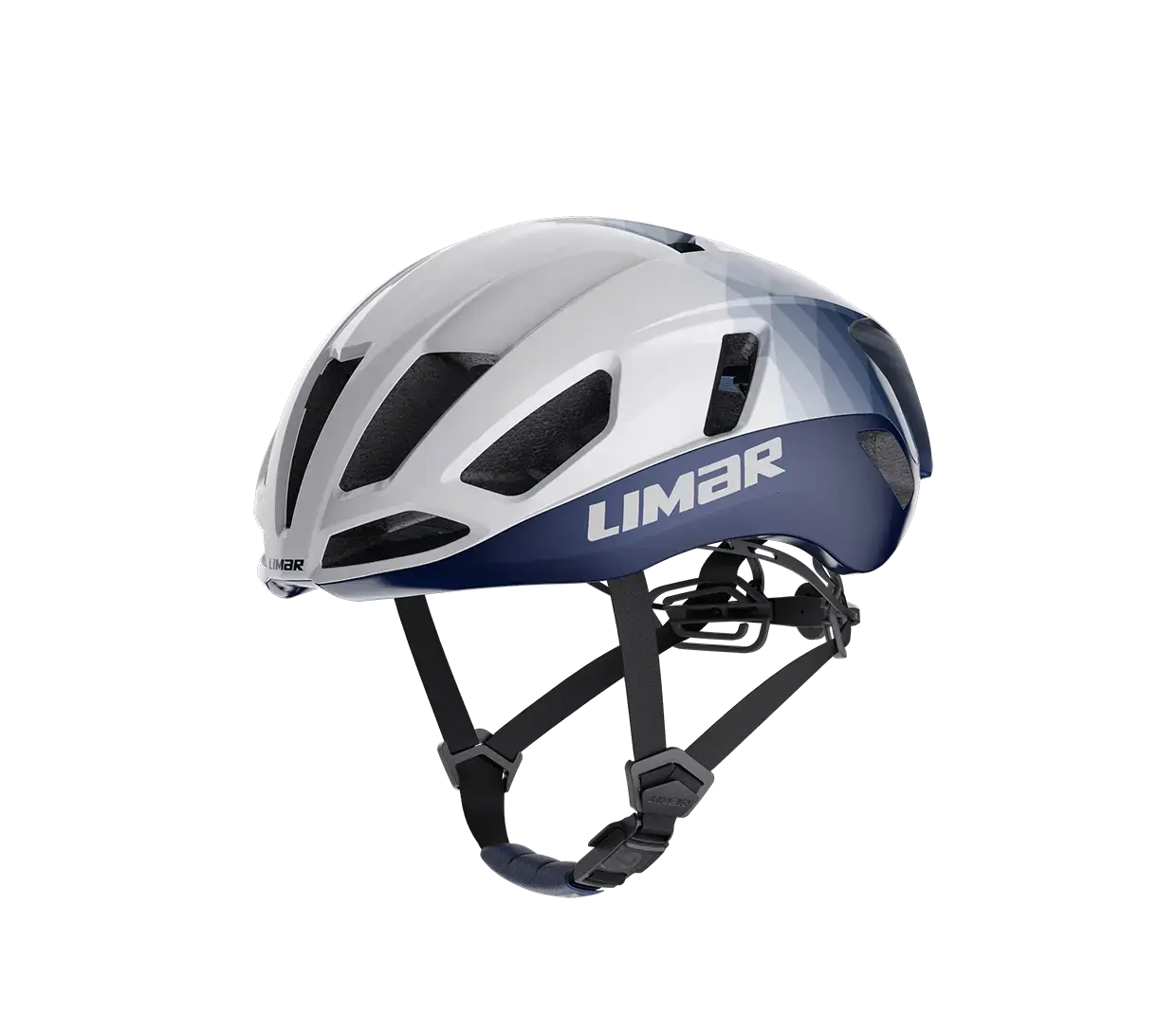 Limar AIR ATLAS Race Fietshelm Wit/Blauw