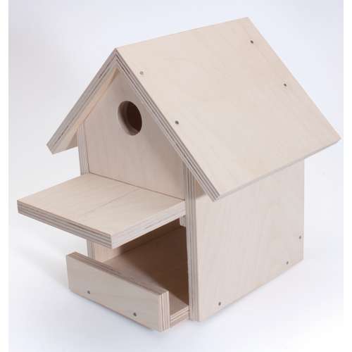 Pebaro Vogelhaus Holzbau-Set