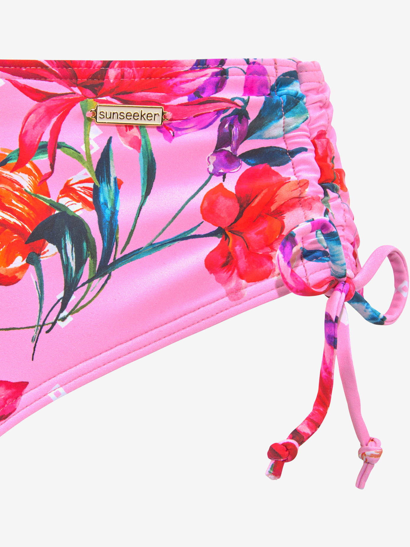 Bas de maillot de bain imprimé floral moderne