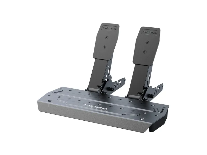 Moza Racing RS20, Rat   Pedaler, PC, Ledningsført, Sort, Stål, Aluminium, Læder