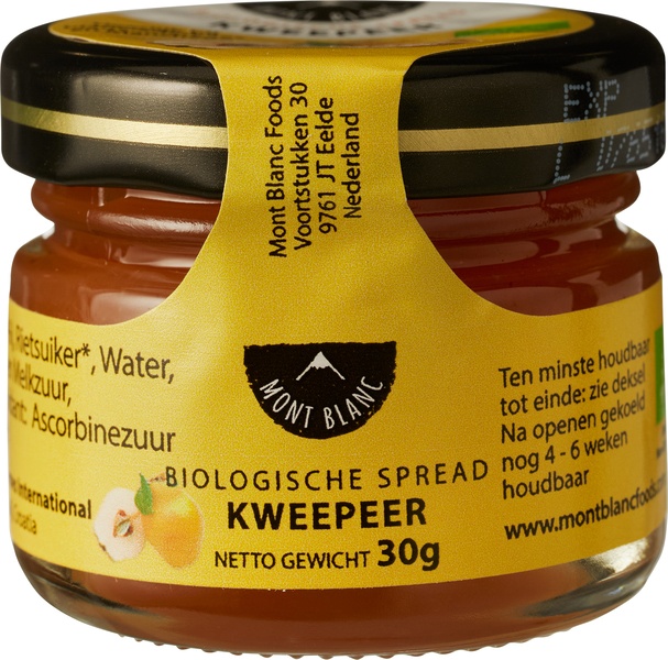 Mont Blanc Kweepeer Gelei (30 gr)