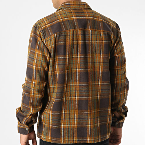 Surchemise A Carreaux Scott Camel Gris Anthracite