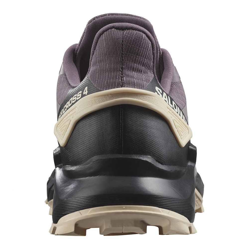 Salomon SUPERCROSS 4 - Chaussures trail Femme moonscape/black/tender peach