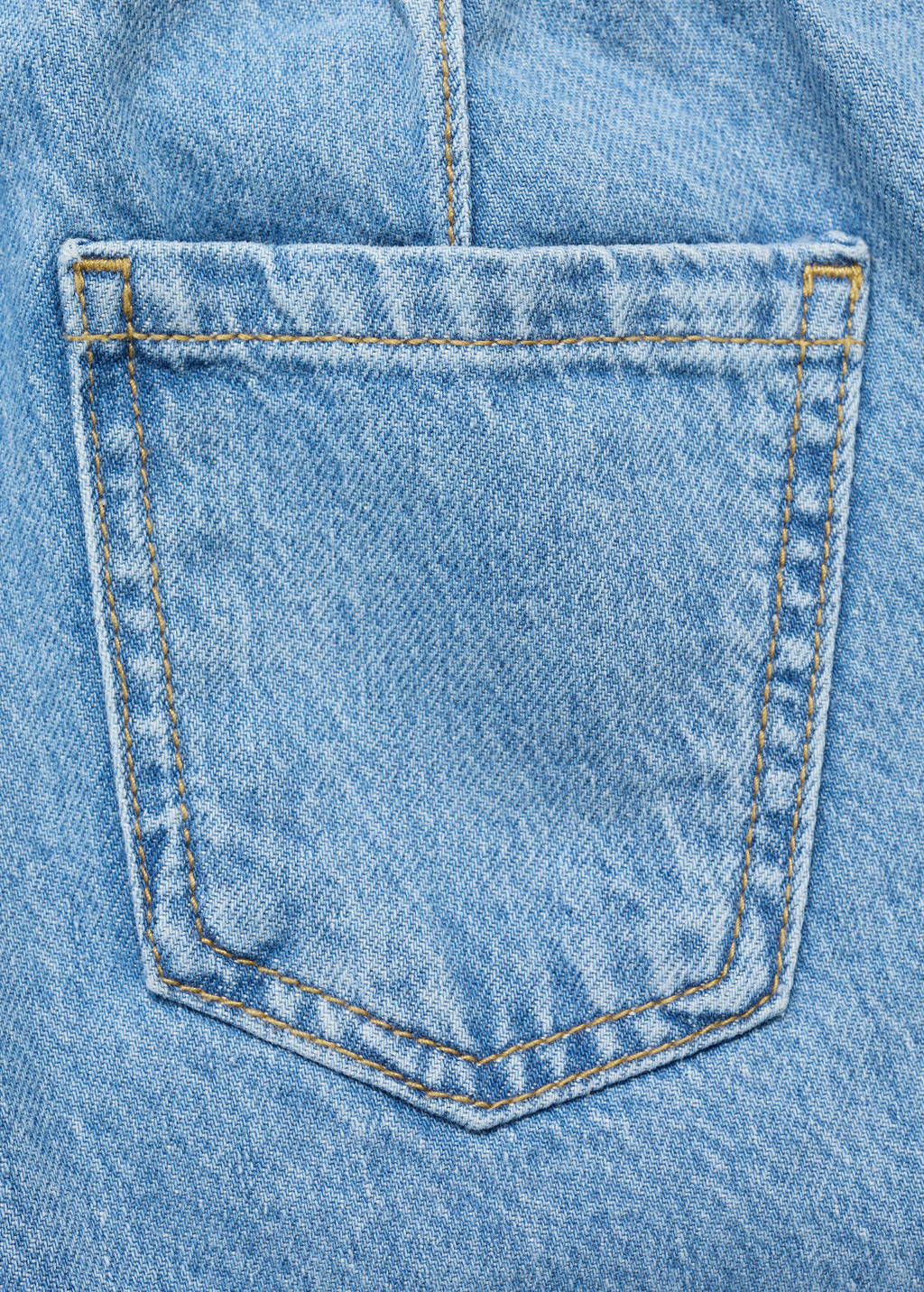 Mango Kids regular waist regular fit jeans light blue denim