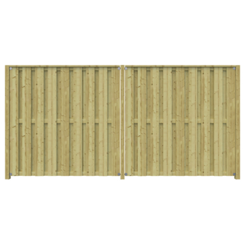Schutting startpakket Royal grenen ca. 3,8 m lang